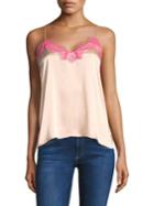 Cami Nyc The Racer Silk Lace Top