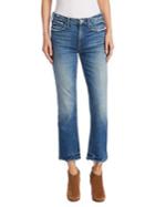 Mother Dutchie High-rise Straight Ankle Flared Jeans