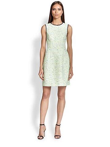 Shoshanna Charlie Jacquard Dress