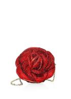 Judith Leiber Couture American Beauty Beaded Crystal Rose Clutch