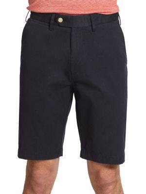 Saks Fifth Avenue Collection Collection Tailored Pima Cotton Shorts