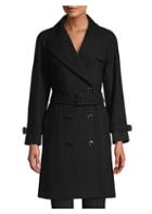 Burberry Cranston Belted Double-breasted Coat