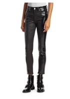 Rag & Bone Evelyn Patent Leather Cropped Pants
