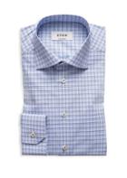 Eton Cotton Check Contemporary-fit Dress Shirt
