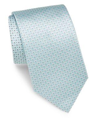 Brioni Dot Patterned Silk Tie