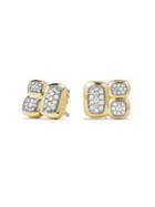 David Yurman Confetti Earrings With Diamonds In Gold