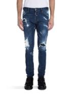 Dsquared2 Cotton-blend Distressed Jeans