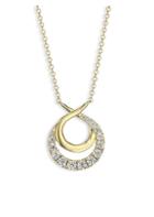 Hearts On Fire Optima Diamond & 18k Yellow Gold Circle Necklace
