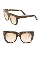 Tom Ford Eyewear Thea 51mm Square Sunglasses