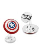 Cufflinks, Inc Marvel Comics 3d Captain America Shield Cuff Links