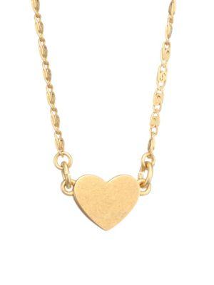 Tory Burch Heart Pendant Necklace