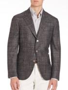 Brunello Cucinelli Wool-blend Peak Lapel Jacket