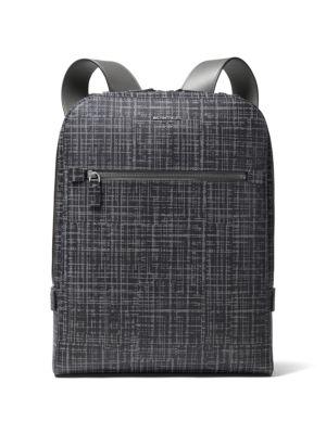Michael Kors Patterned Leather Backpack