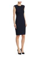 Theory Power Sleeveless Sheath Dress