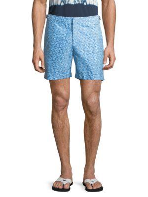 Orlebar Brown Bulldog Themis Graphic-print Shorts