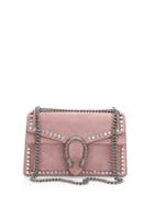Gucci Small Dionysus Crystal-embellished Suede Chain Shoulder Bag