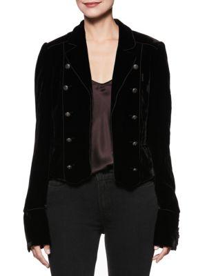 Paige Maribel Velvet Jacket