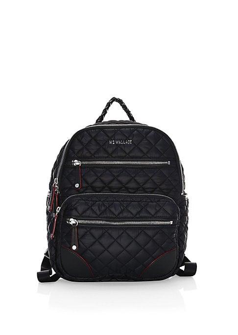 Mz Wallace Small Crosby Quilted Backpack