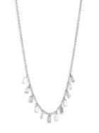 Meira T Diamond & 14k White Gold Baguette Necklace