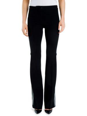 Moschino Electrical Tape Flared Pants