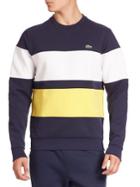 Lacoste Striped Long Sleeve Sweatshirt