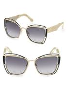 Roberto Cavalli 57mm Square Cat Eye Sunglasses