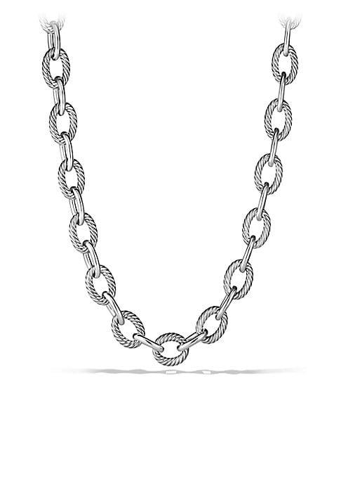 David Yurman Oval Extra-large Link Necklace