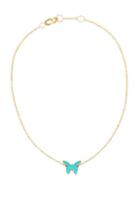 Jennifer Zeuner Jewelry Mariah Mini Enamel Anklet