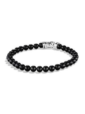 David Yurman Spiritual Beads Black Onyx Bracelet