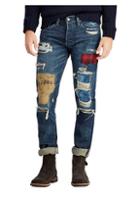 Polo Ralph Lauren Slim-fit Washed Five-pocket Jeans