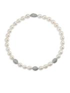 Adriana Orsini Tahiti Freshwater Pearl & Crystal Single Strand Necklace