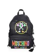 Moschino Logo Printed Backpack