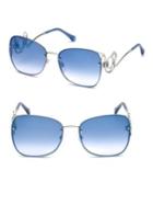 Tom Ford Eyewear 58mm Square Sunglasses