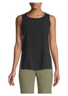 Piazza Sempione Sleeveless Vented Tank Top