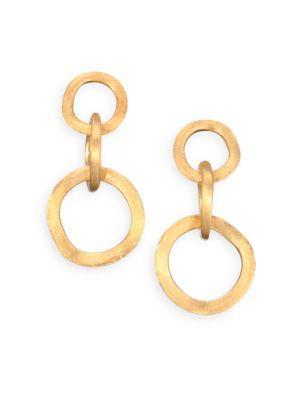 Marco Bicego Jaipur Link 18k Yellow Gold Drop Earrings