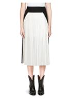 Givenchy Pleated Colorblock Skirt