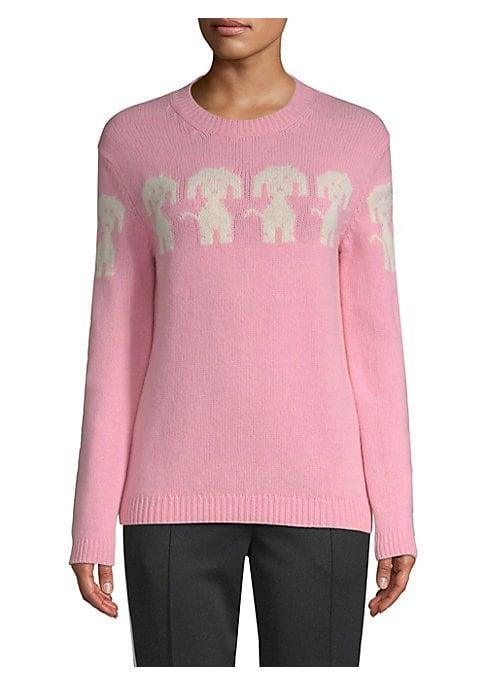 Moncler Cashmere Knit Dog Sweater