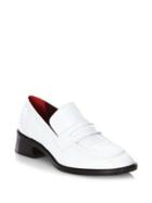 Sies Marjan Textured Leather Loafers