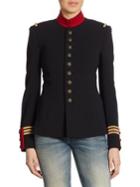 Ralph Lauren Collection Iconic The Officer's Double-faced Wool Jacket