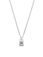 Gucci Guccighost Sterling Silver Necklace