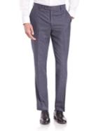 Saks Fifth Avenue Collection Houndstooth Wool Trousers