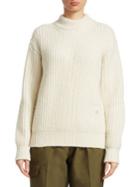Victoria Beckham Alpaca & Wool Cable Knit Sweater