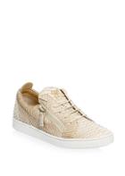 Giuseppe Zanotti Embossed Leather Low-top Sneakers