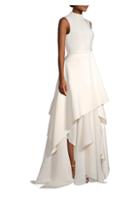 Solace London Serafine Sleeveless Tiered Gown