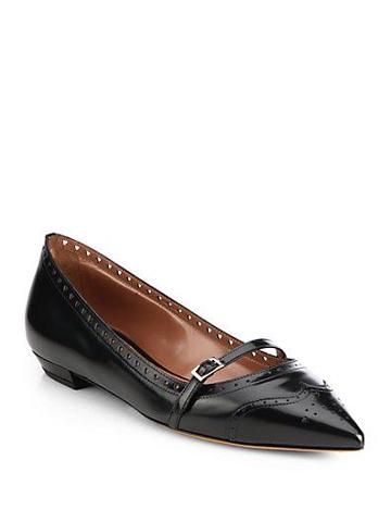 Tabitha Simmons Belfy Point-toe Flats
