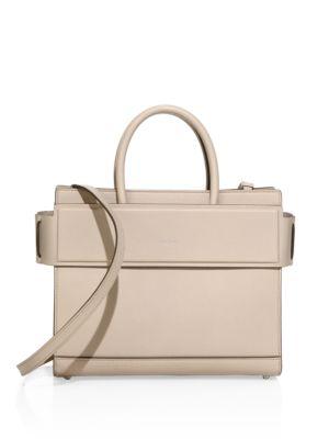 Givenchy Horizon Small Grained Leather Satchel