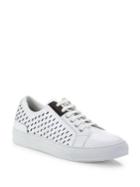 Neil Barrett Perforated Leather Sneakers