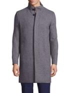 Theory Blended Wool Solid Coat