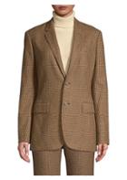 Polo Ralph Lauren Houndstooth Wool-blend Blazer