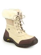 Ugg Adirondack Ii Lace-up Shearling-lined Leather Boots